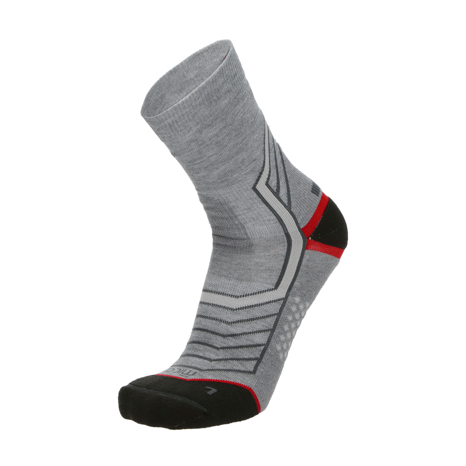 Mico X-Static Odor Zero Calcetines Grigio Melange