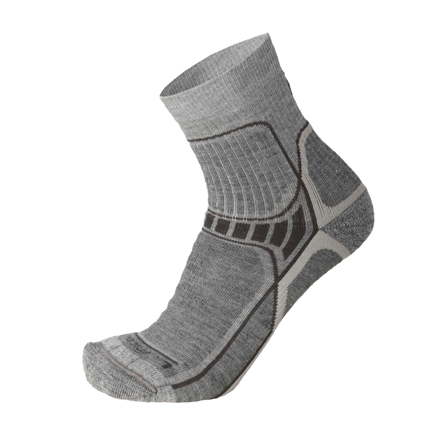 Mico X-Performance Coolmax Light Weight Calcetines Grigio Melange