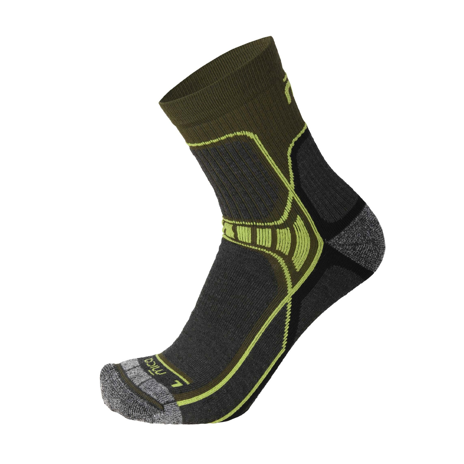 Mico X-Performance Coolmax Light Weight Calcetines Verde