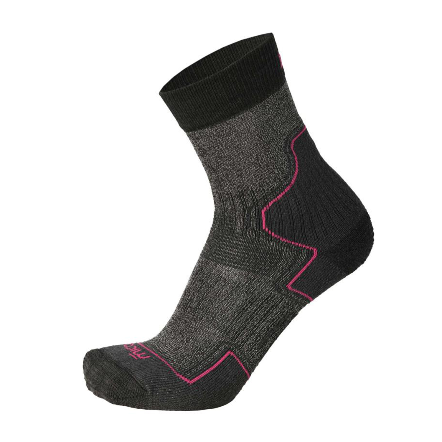 Mico Ever Dry Protech Light Weight Calcetines Antracite/Fucsia