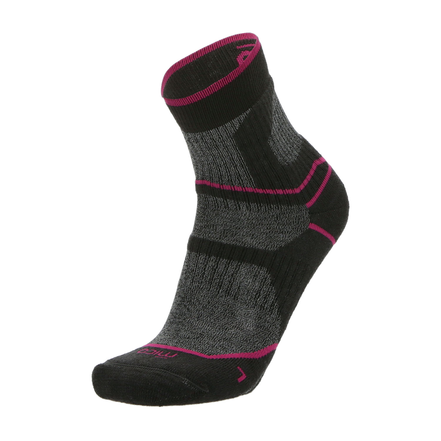 Mico Extra Dry Coolmax Medium Weight Calcetines Antracite/Fucsia