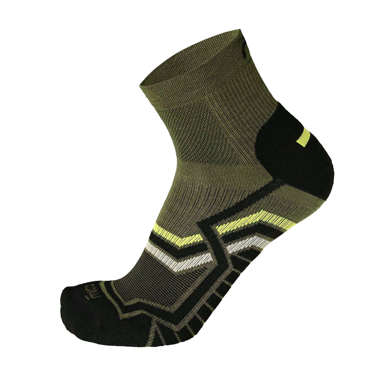 Mico Extra Dry Light Weight Calcetines Verde Melange
