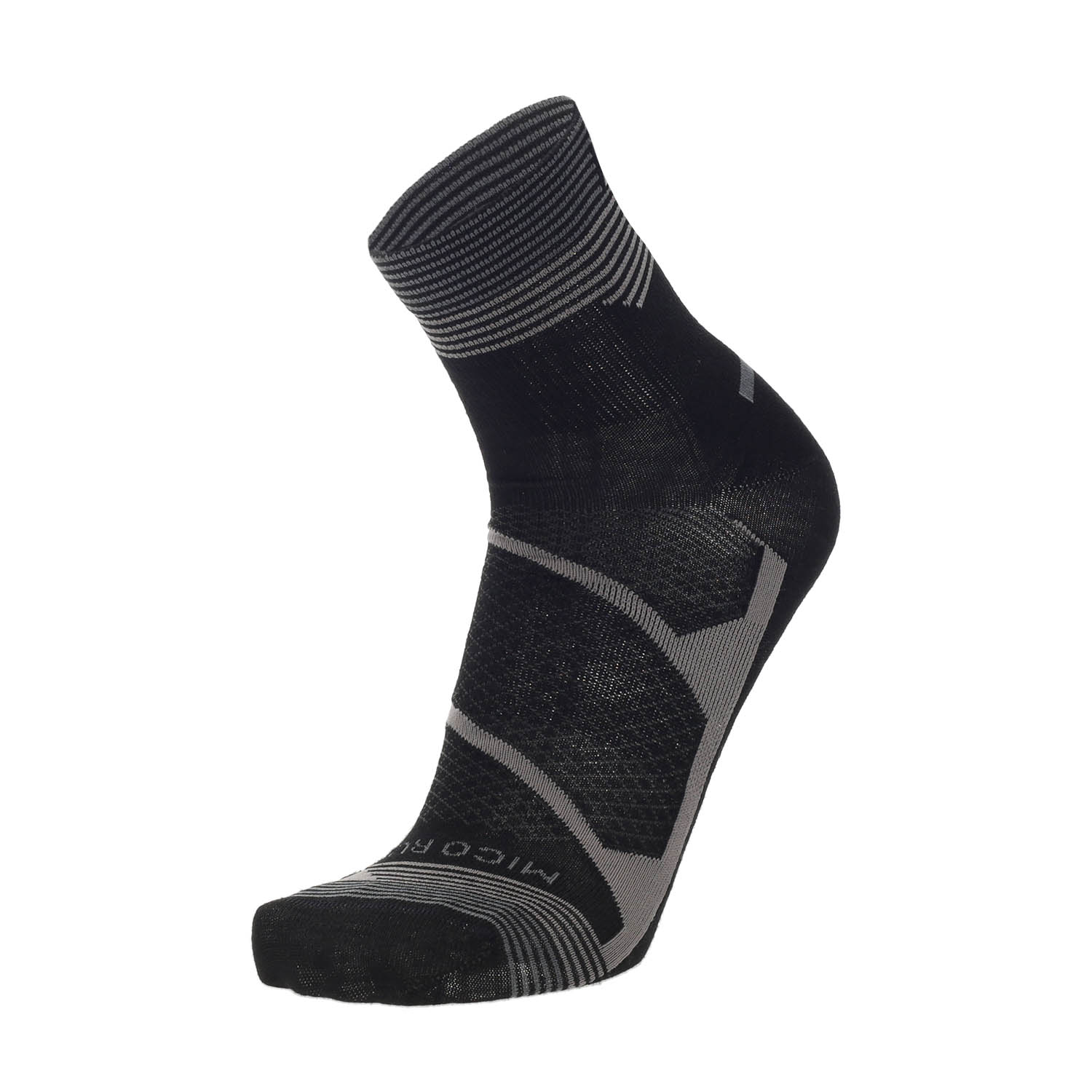 Mico Warm Control Merino Light Weight Calcetines Nero/Grigio