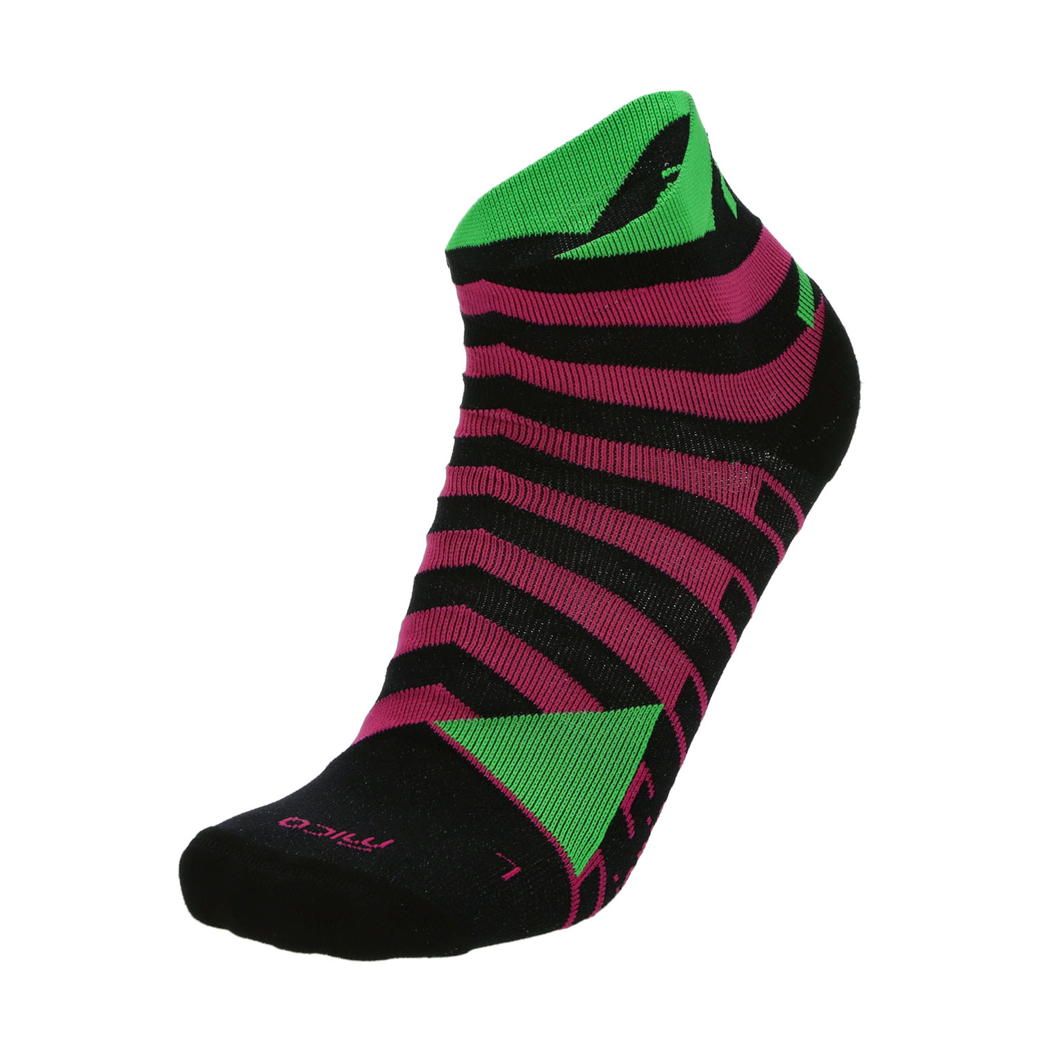 Mico Light Weight Odor Zero Ionic+ Calcetines Nero/Fucsia
