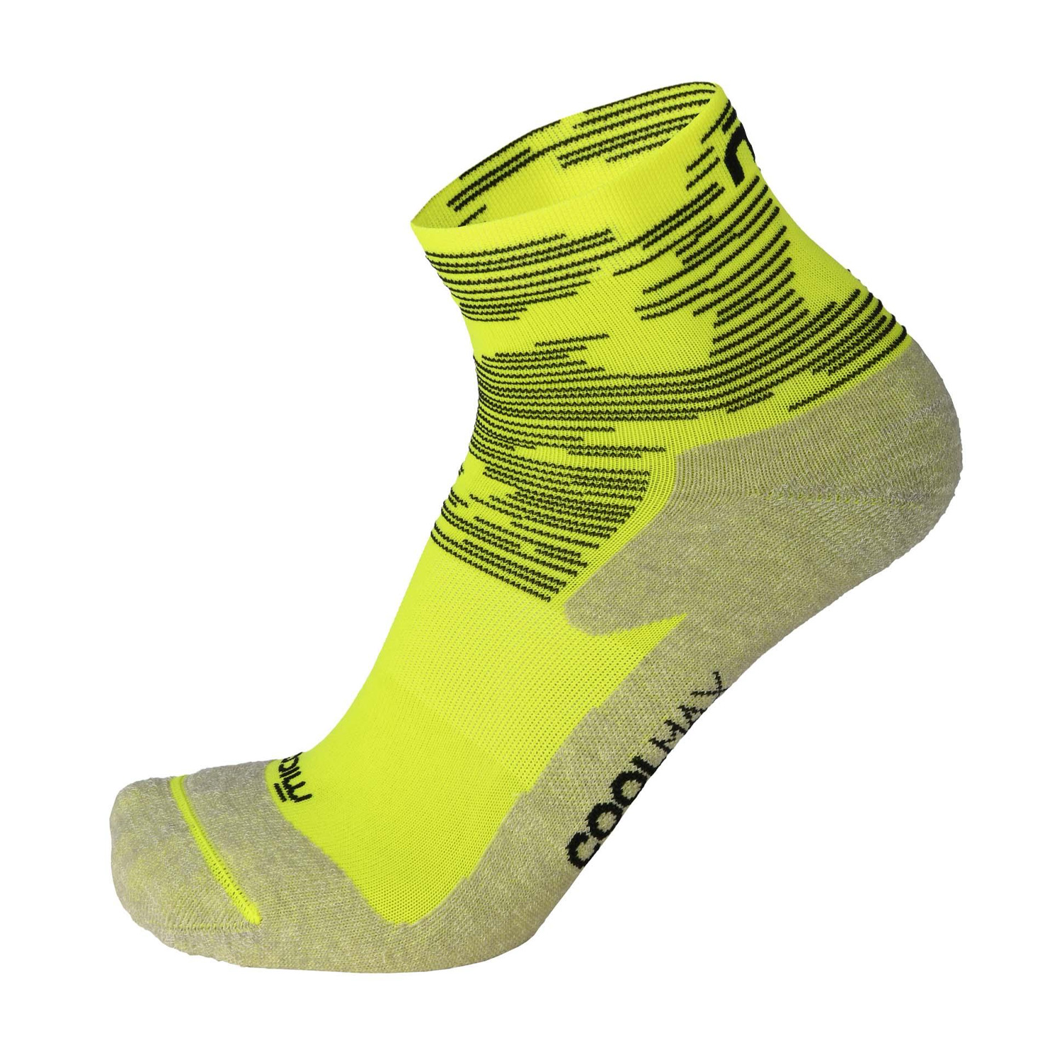 Mico Odor Zero Light Weight Calcetines Giallo Fluo