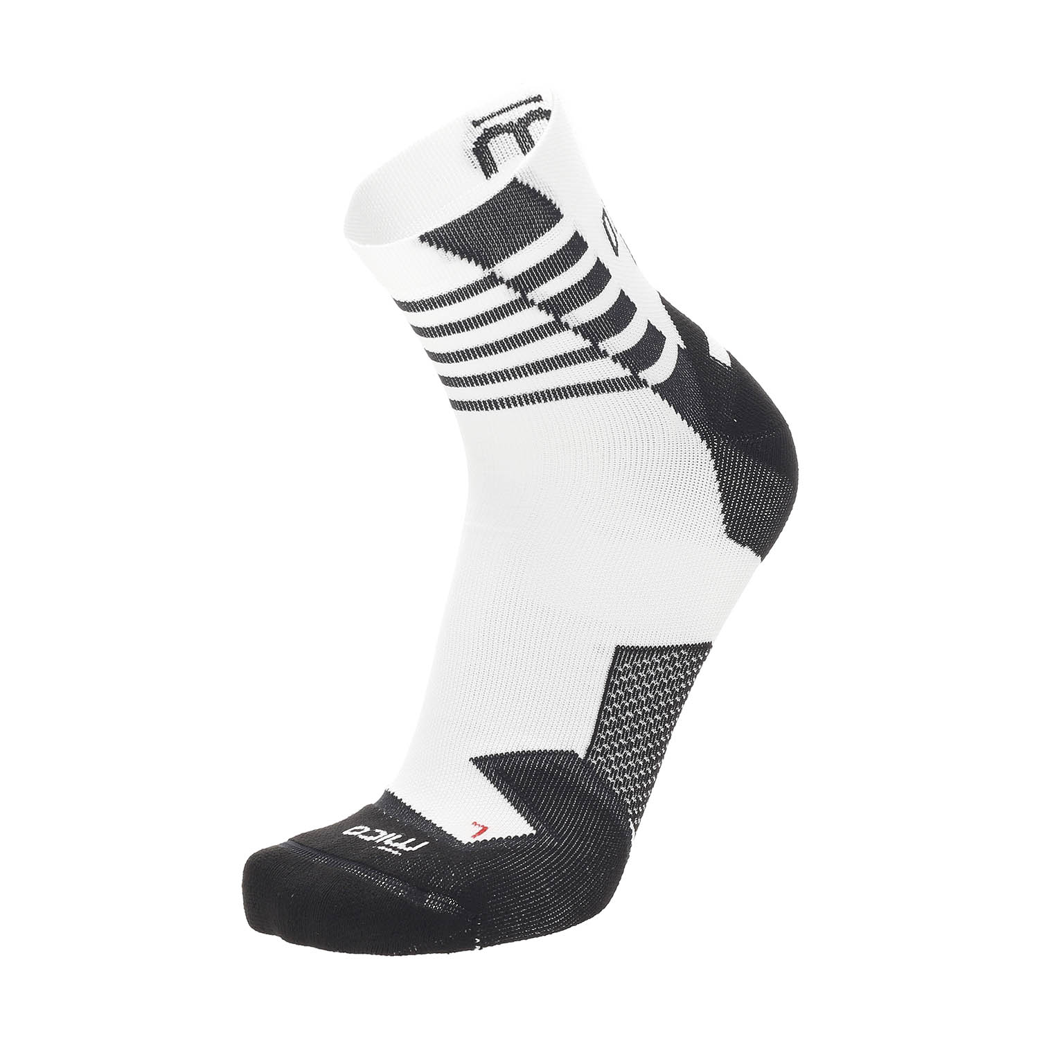 Mico Oxi-jet Light Weight Compression Calcetines Bianco