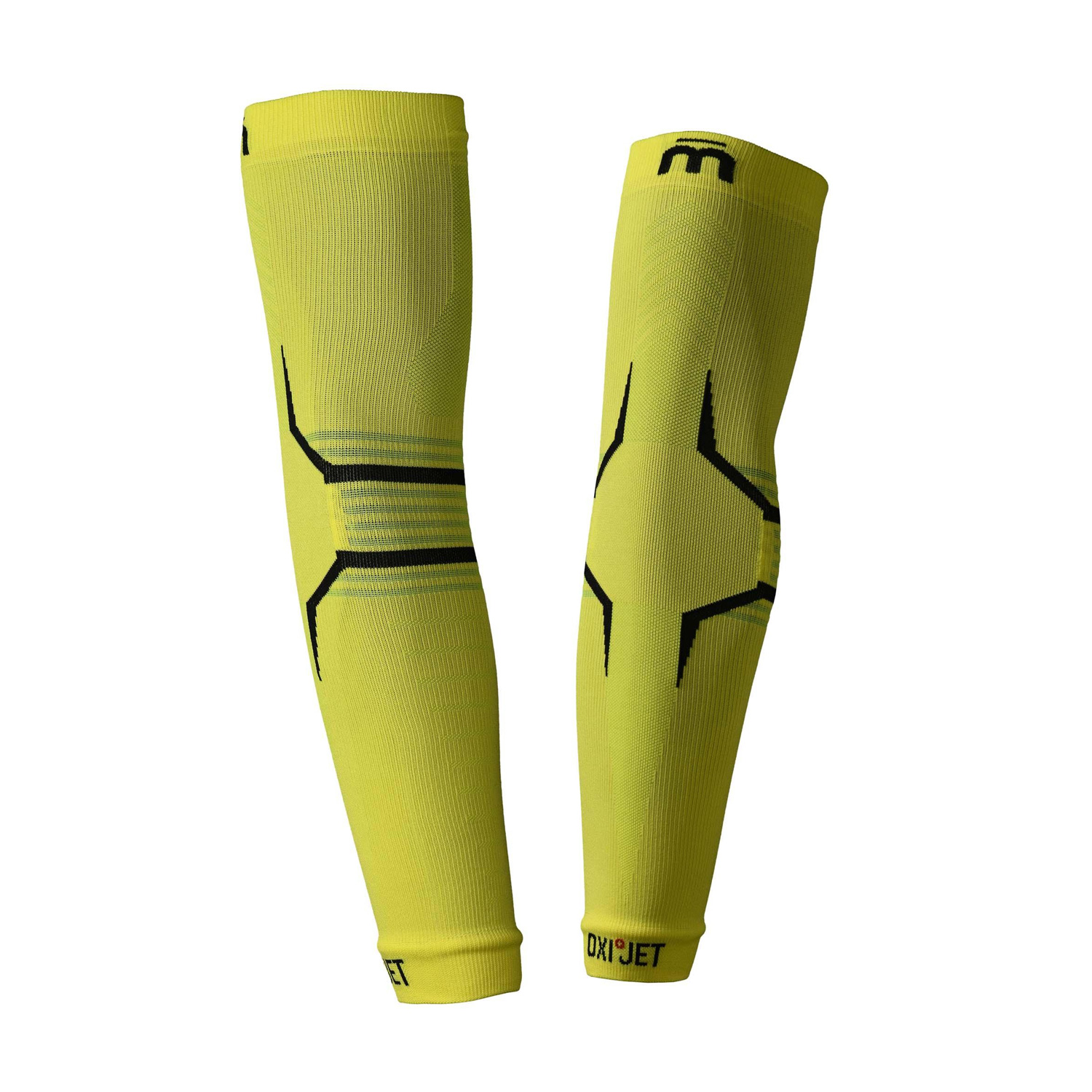 Mico Oxi-Jet Mangas de Compresión Giallo Fluo