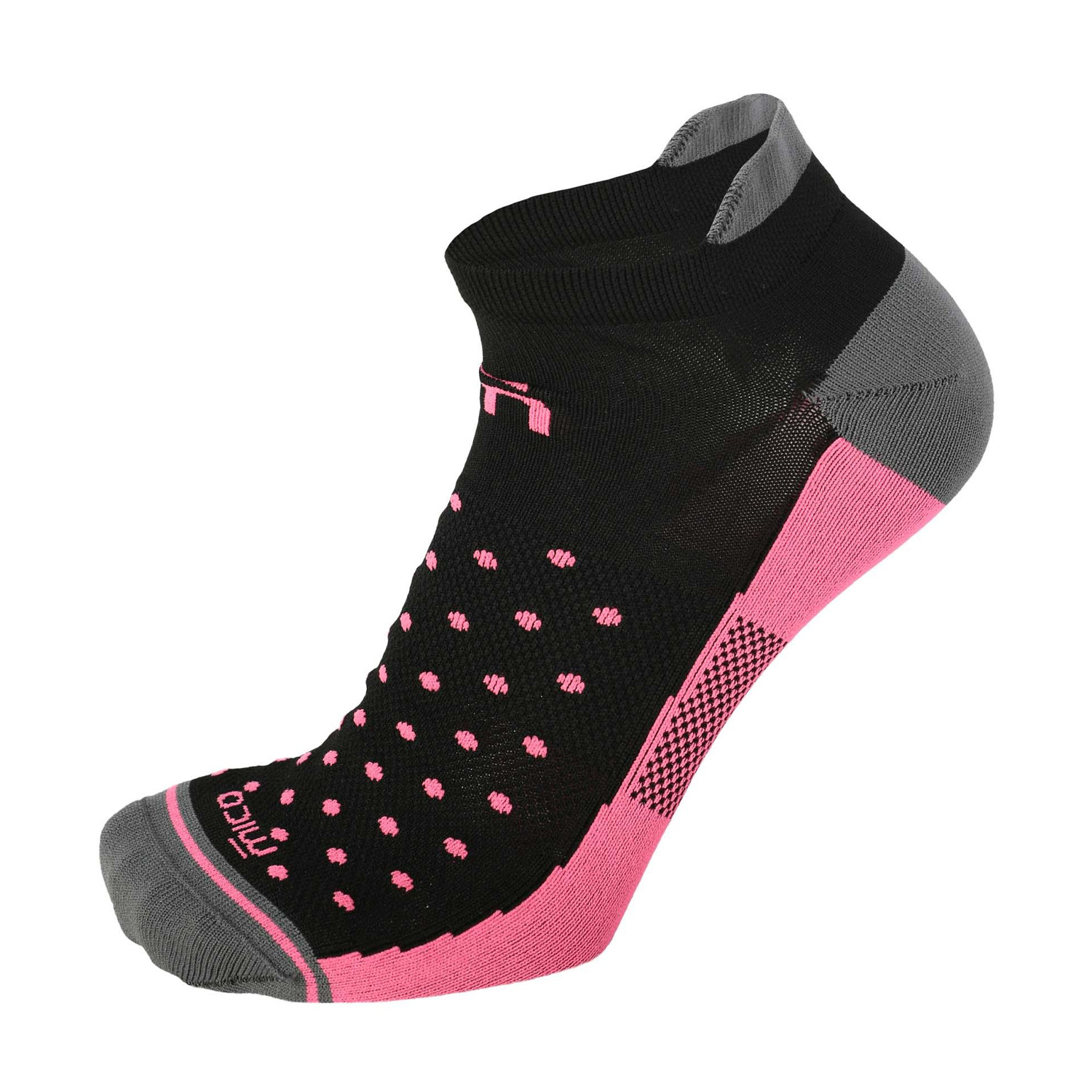 Mico X-Performance Protech X-Light Weight Calcetines Mujer Nero/Fucsia Fluo