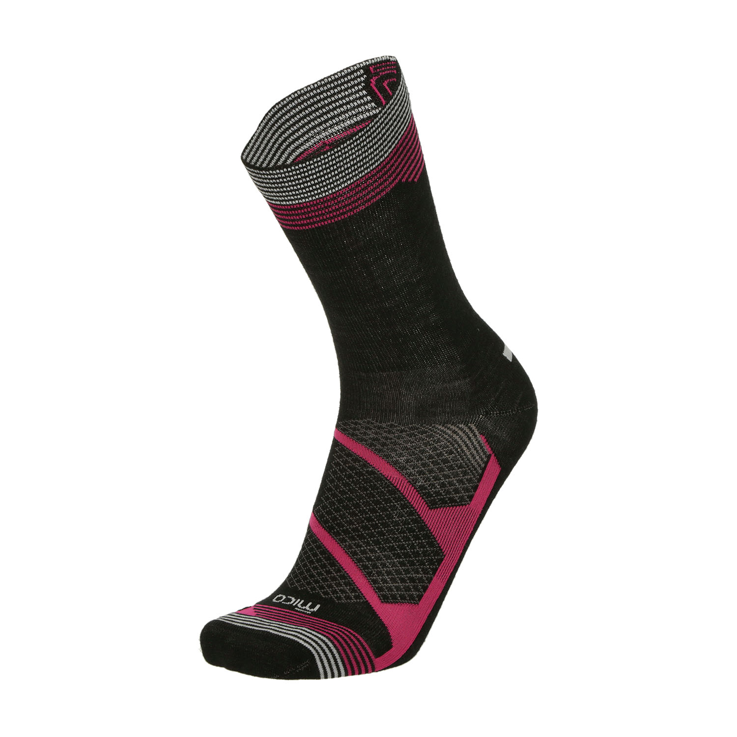 Mico Warm Control Protech Light Weight Calcetines Nero/Fucsia