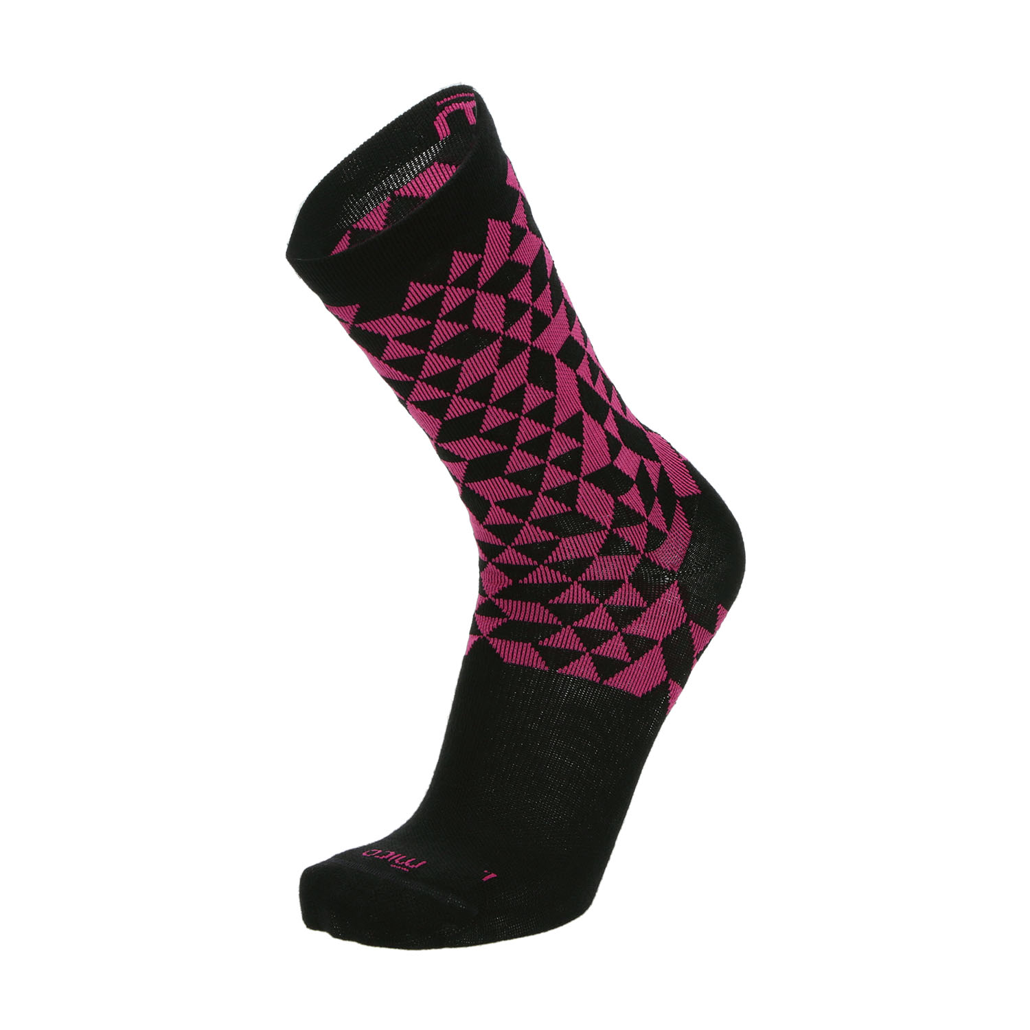 Mico Warm Control Natural Merino Light Weight Calcetines Nero/Fucsia