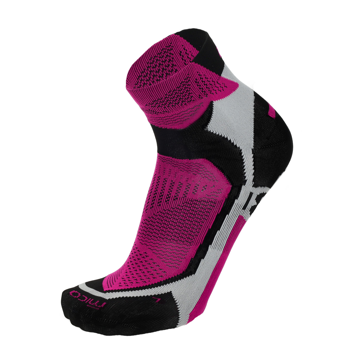Mico X-Performance X-Light Calcetines Nero/Fucsia