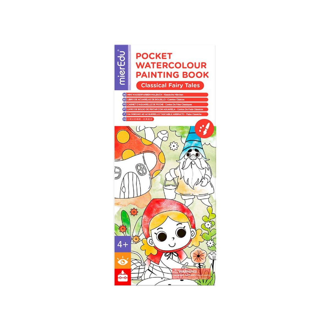 Libro de acuarelas de bolsillo - Cuentos Clásicos MierEdu