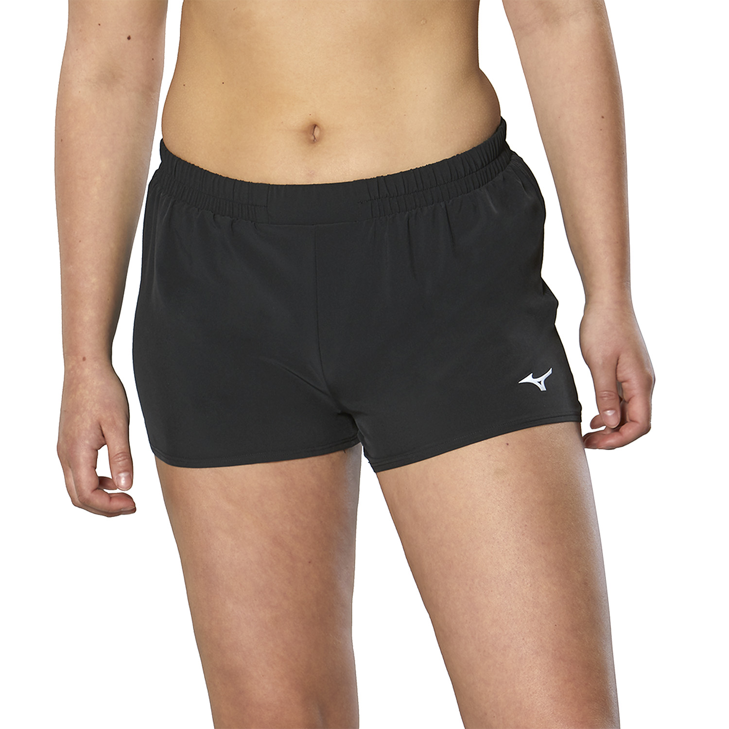 Mizuno Aero 2.5in Shorts Black