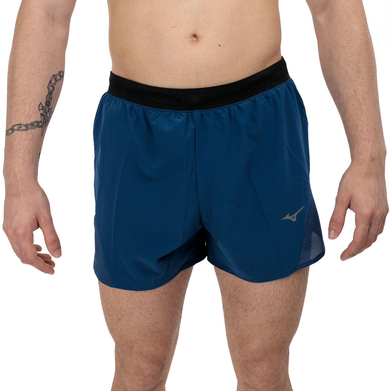 Mizuno Aero 4.5in Shorts Blue Wing Teal