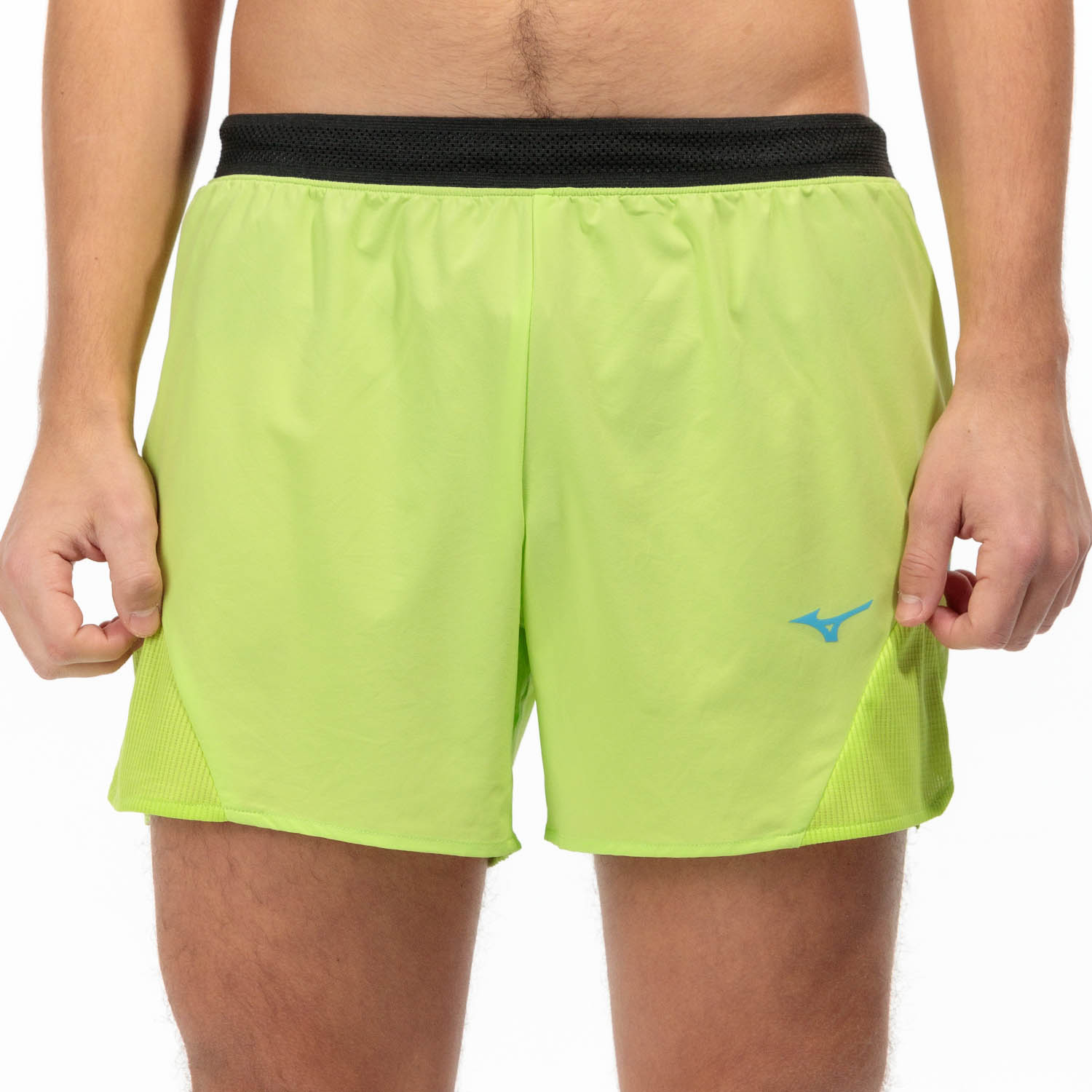 Mizuno Aero 4.5in Shorts Lime