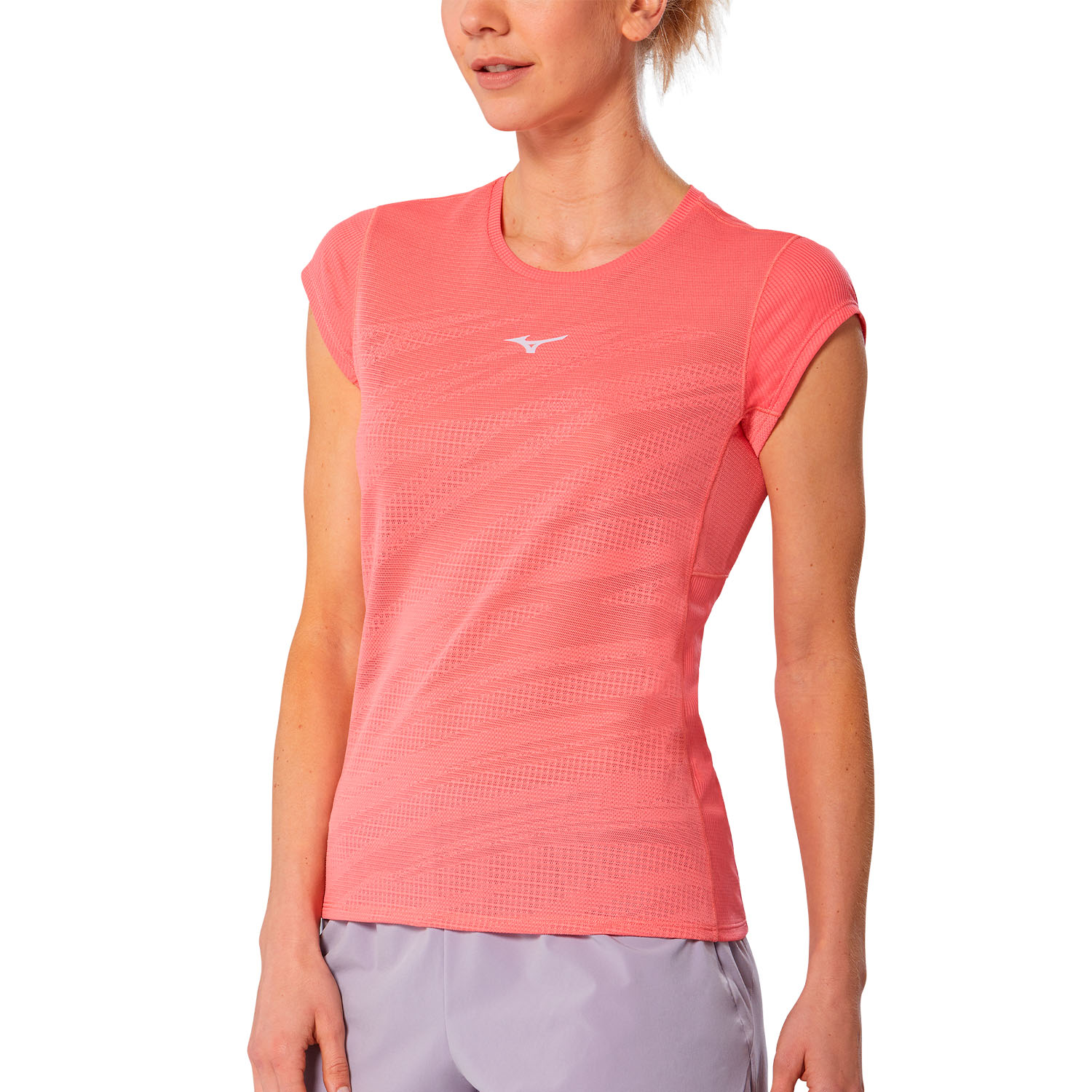 Mizuno Aeroflow Camiseta Sunkissed Coral