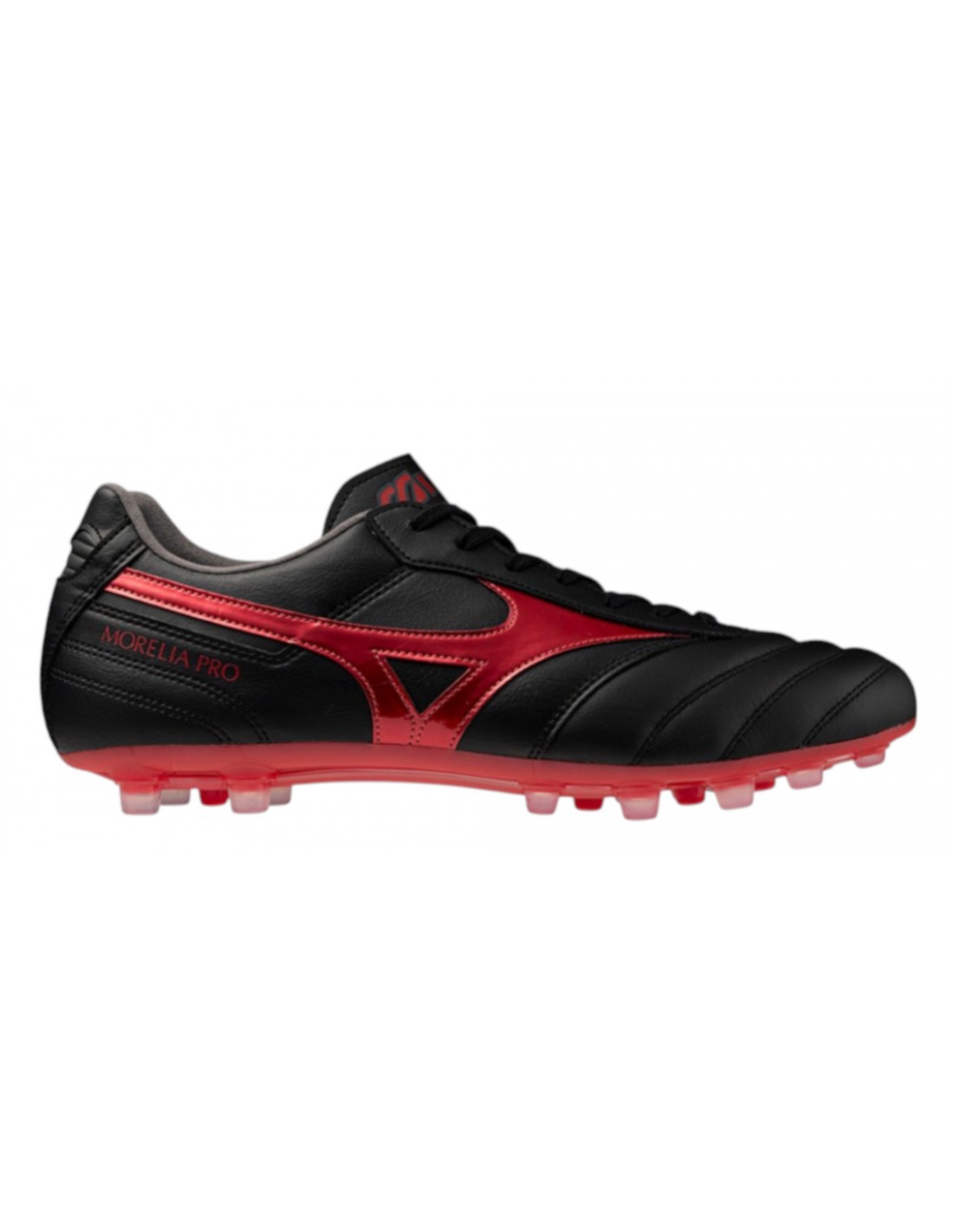 MIZUNO BOTAS MORELIA II PRO AG NEGRAS/ROJO ADULTOS