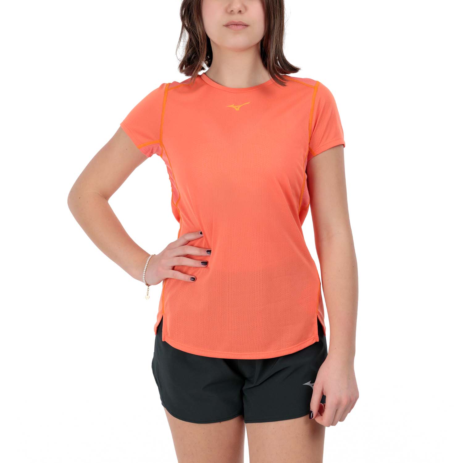 Mizuno DryAeroFlow Camiseta Nasturtium