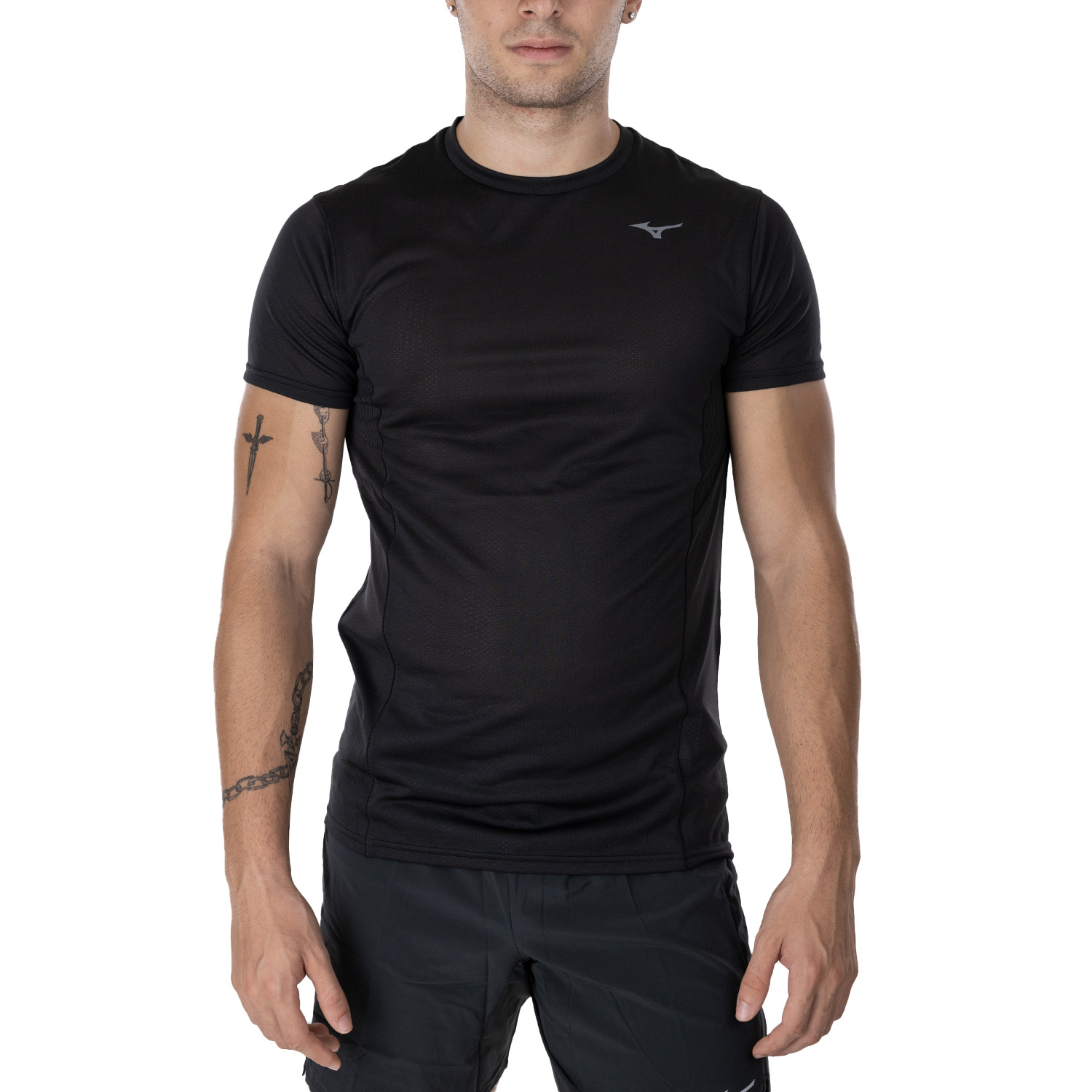 Mizuno DryAeroFlow Camiseta Black