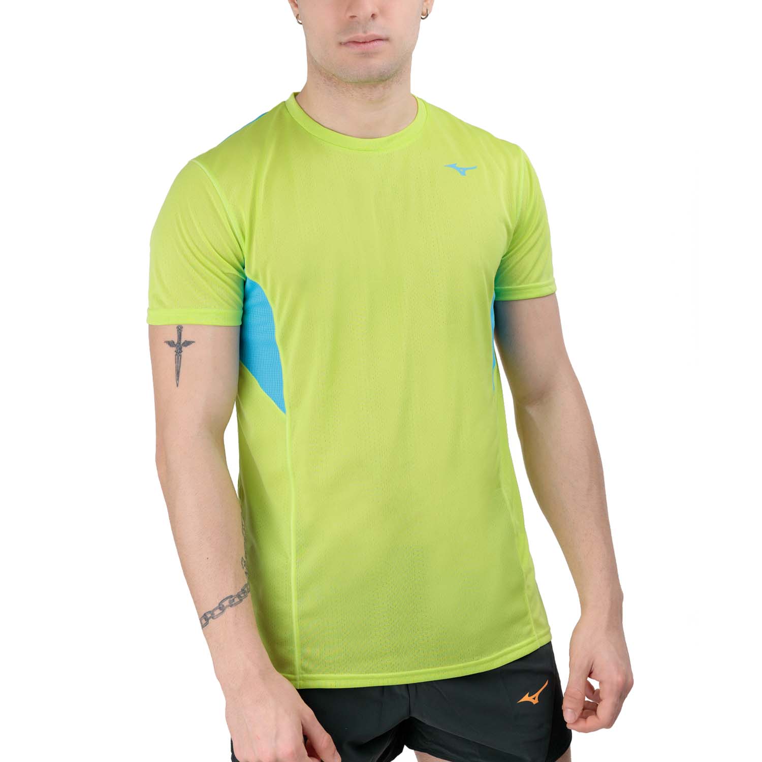 Mizuno DryAeroFlow Camiseta Lime