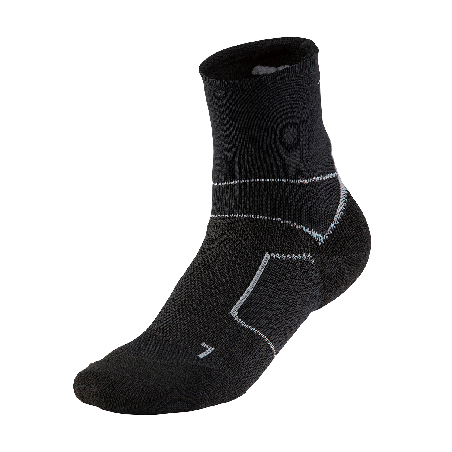 Mizuno DryLite Endura Calcetines Black/Grey
