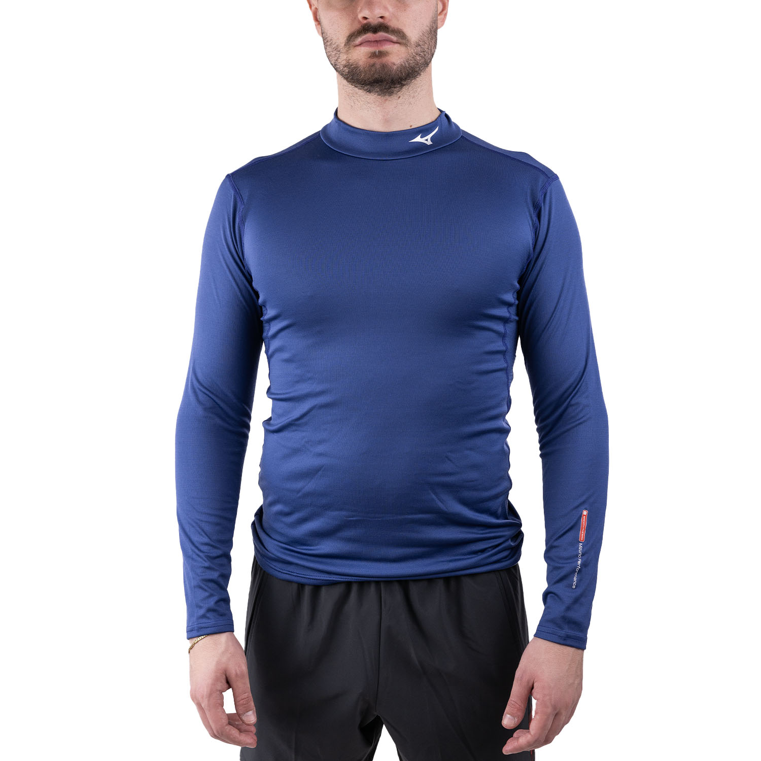 Mizuno Mid Weight Breath Thermo Camisa Estate Blue