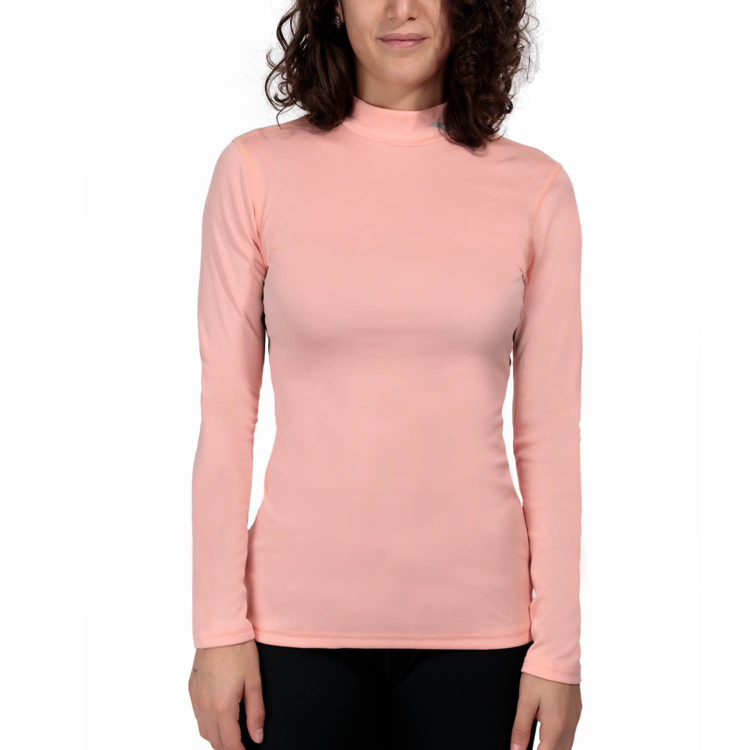 Mizuno Mid Weight Breath Thermo Camisa Apricot Blush