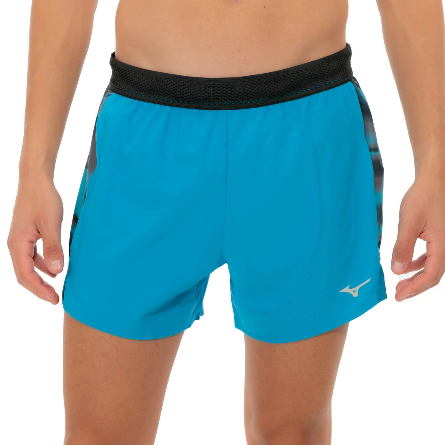 Mizuno Premium Aero Split 4.5in Shorts Hawaiian Ocean