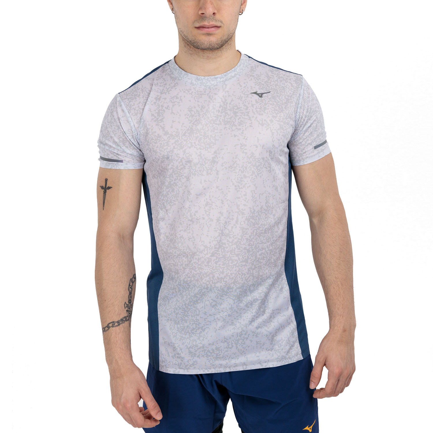 Mizuno Premium DryAeroFlow Camiseta Nimbus Cloud/Blue Wing Teal