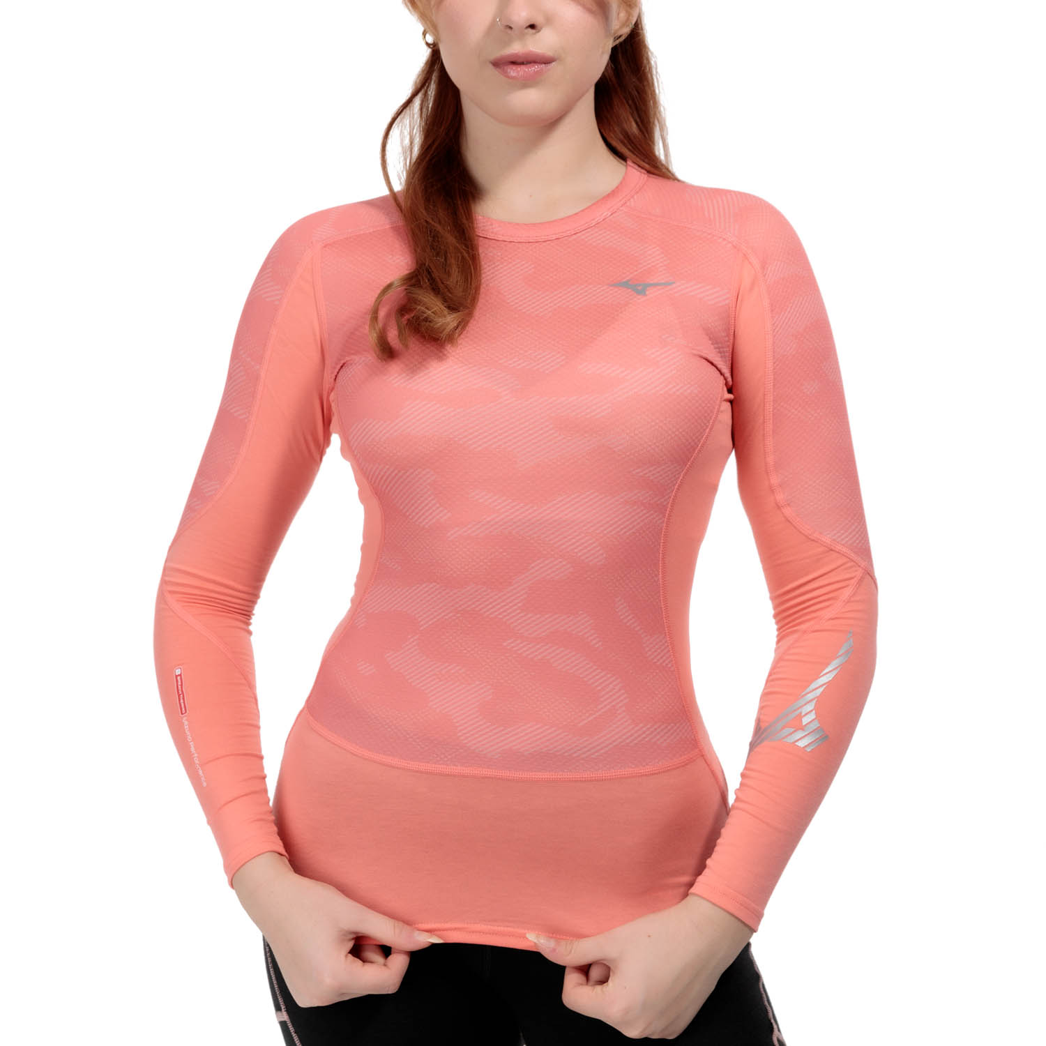 Mizuno Virtual Body G3 Crew Camisa Sugar Coral