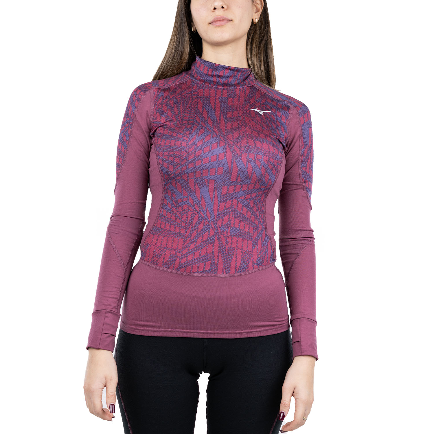 Mizuno Virtual Body G4 Breath Thermo Camisa Violet Quartz