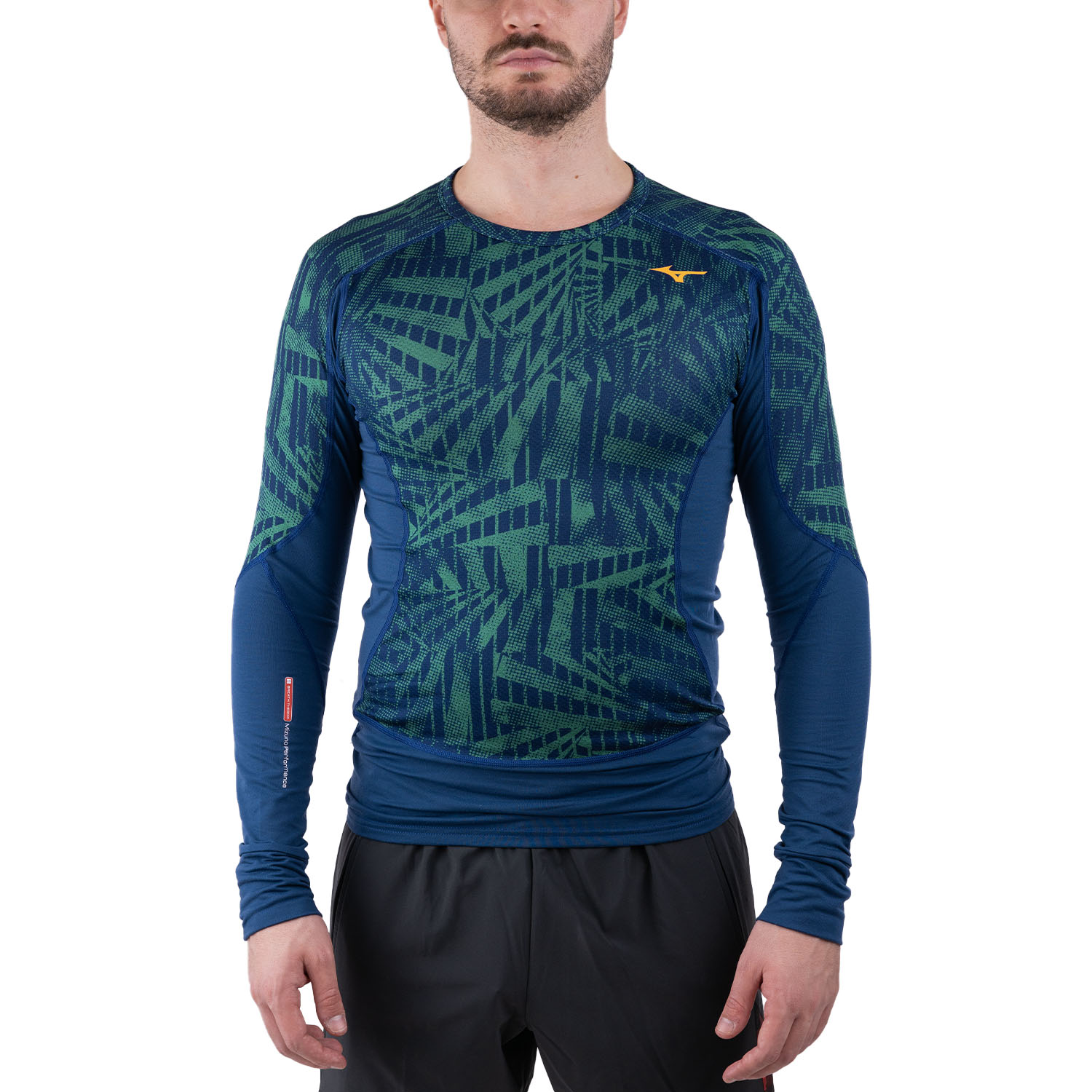 Mizuno Virtual Body G4 Crew Camisa Estate Blue