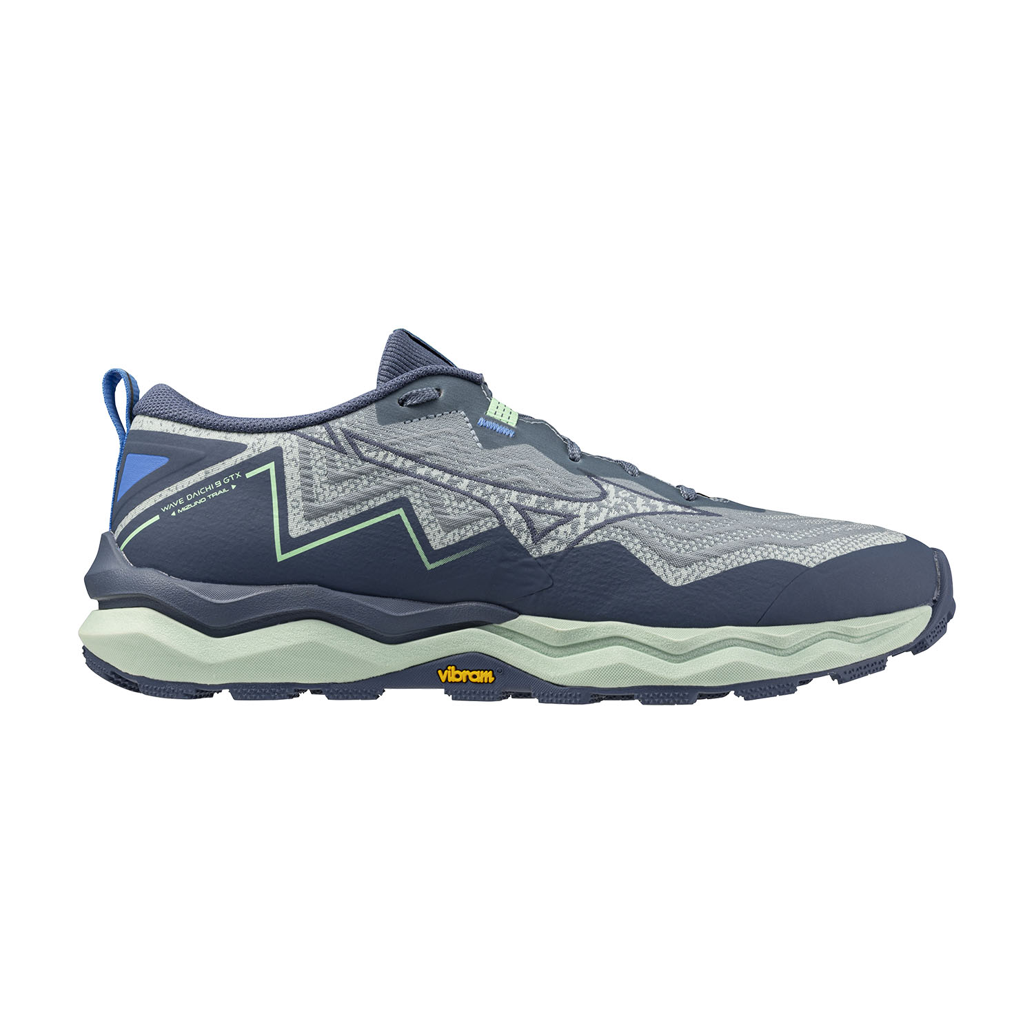 Mizuno Wave Daichi 9 GTX Zapatillas Trail Running Hombre Citadel/Violet Indigo/Bay