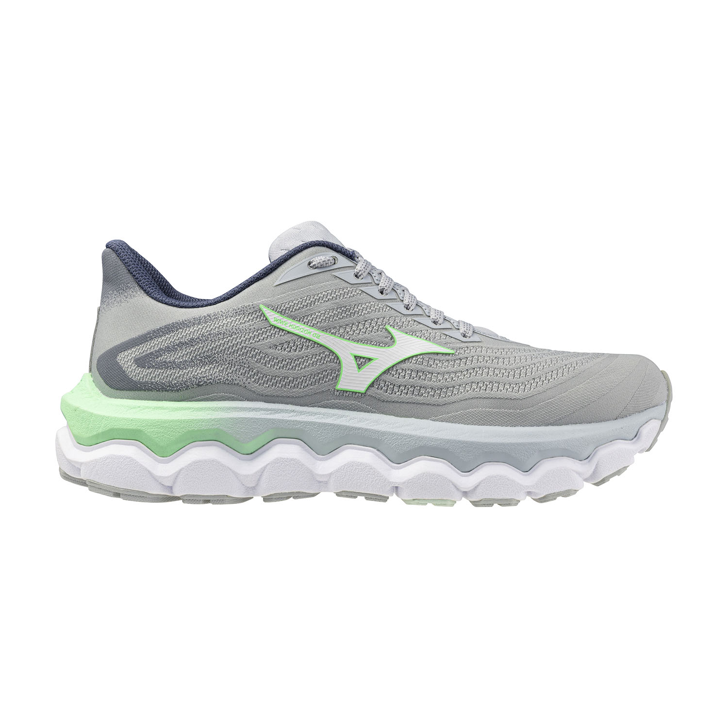 Mizuno Wave Horizon 8 Zapatillas Running Estables Mujer Pearl Blue/White/Hint Of Mint