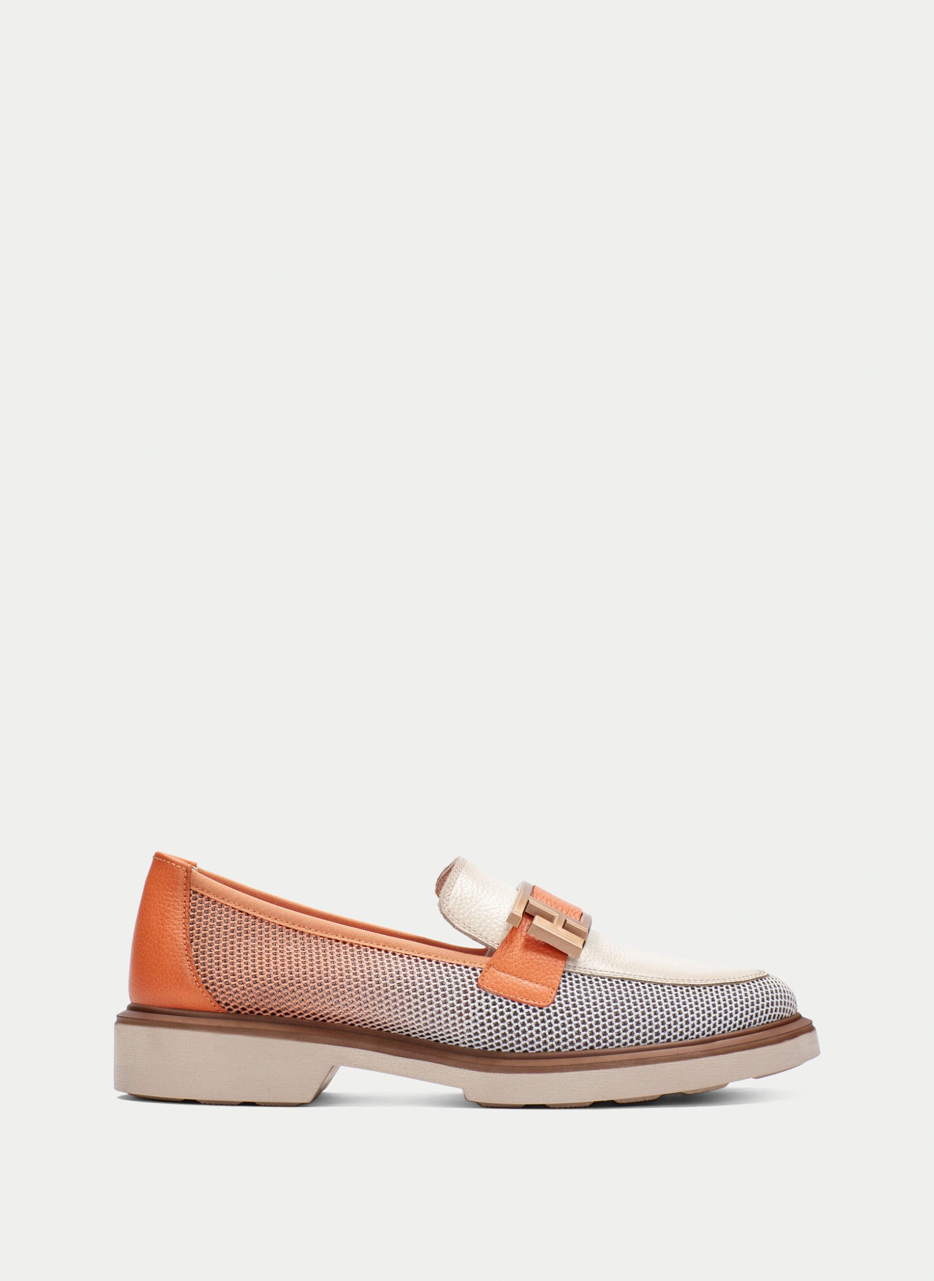 Mocasin seattle coral-blanco-BHV254072