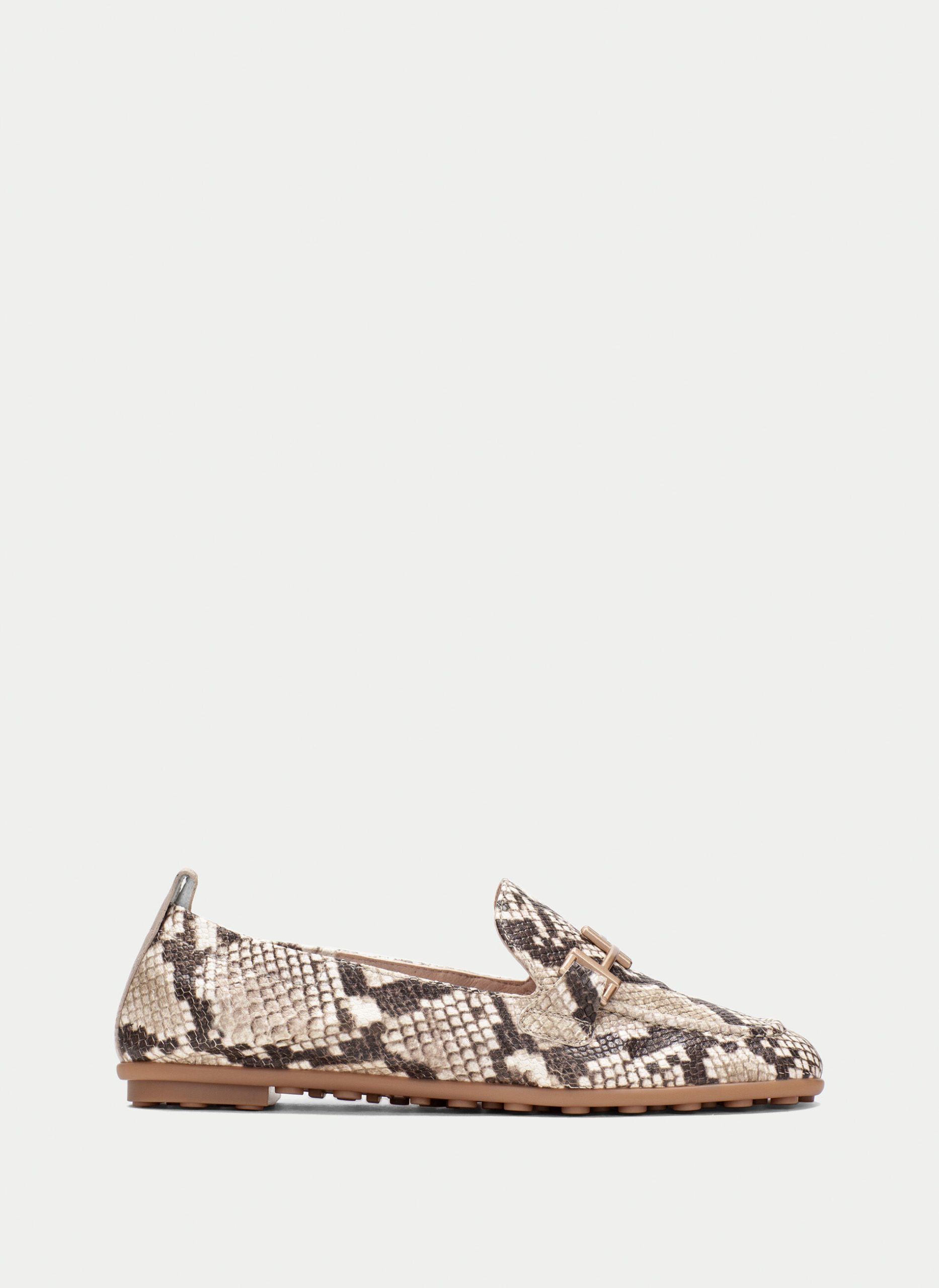 Mocasin bombay snake-taupe-HV254027