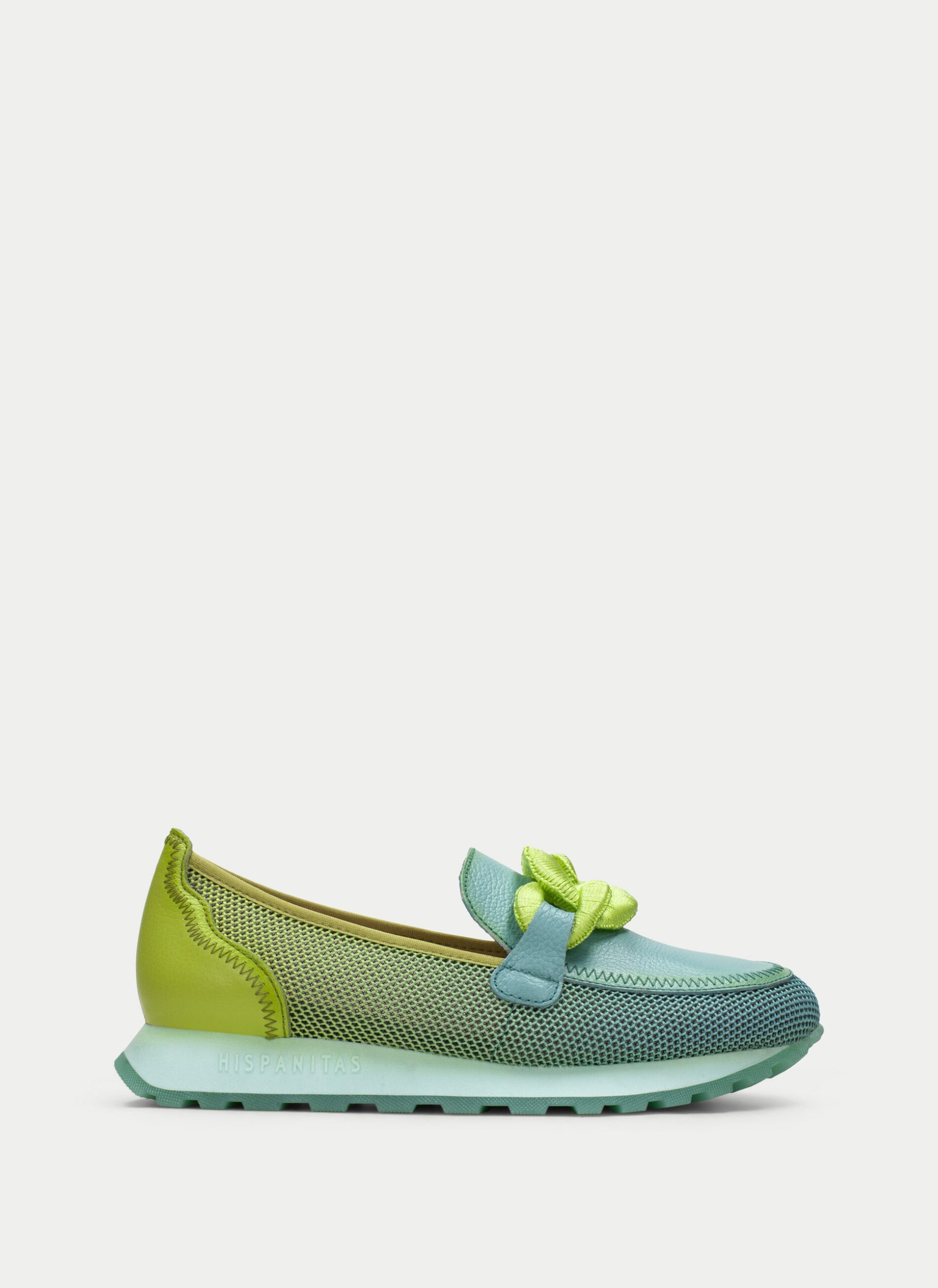 Mocasin Sport loira aguamarina-kiwi-BHV243270