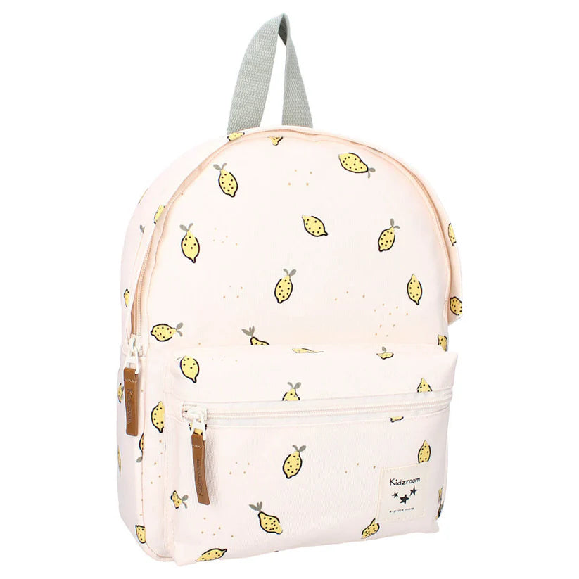 Mochila infantil Limones Amarilla Kidzroom