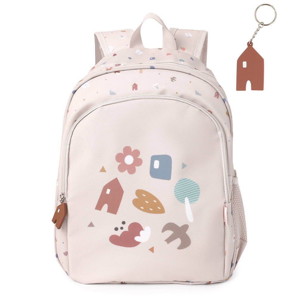 Mochila Mediana + Llavero Tutete Geometric Nature