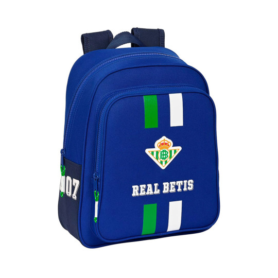 Mochila Betis Infantil adap.carro Real Betis Balompié Azul