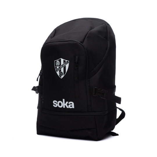 Mochila Soka SD Huesca Fanswear Black-White