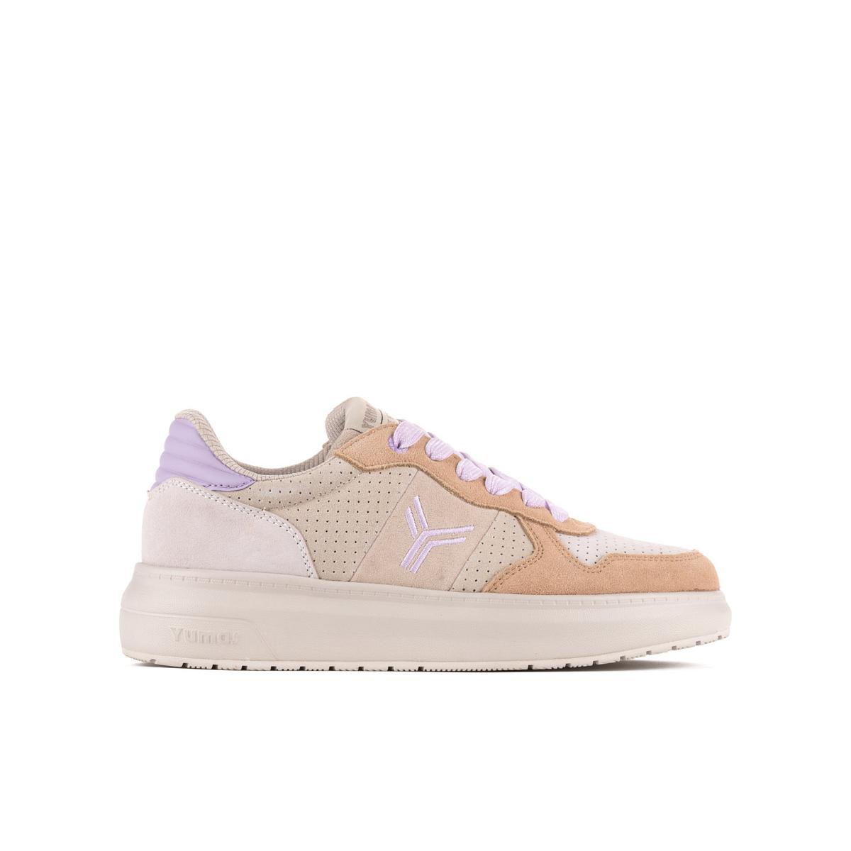 Moussy Yumas Sneaker Piel Serraje Confort Cordones Mujer