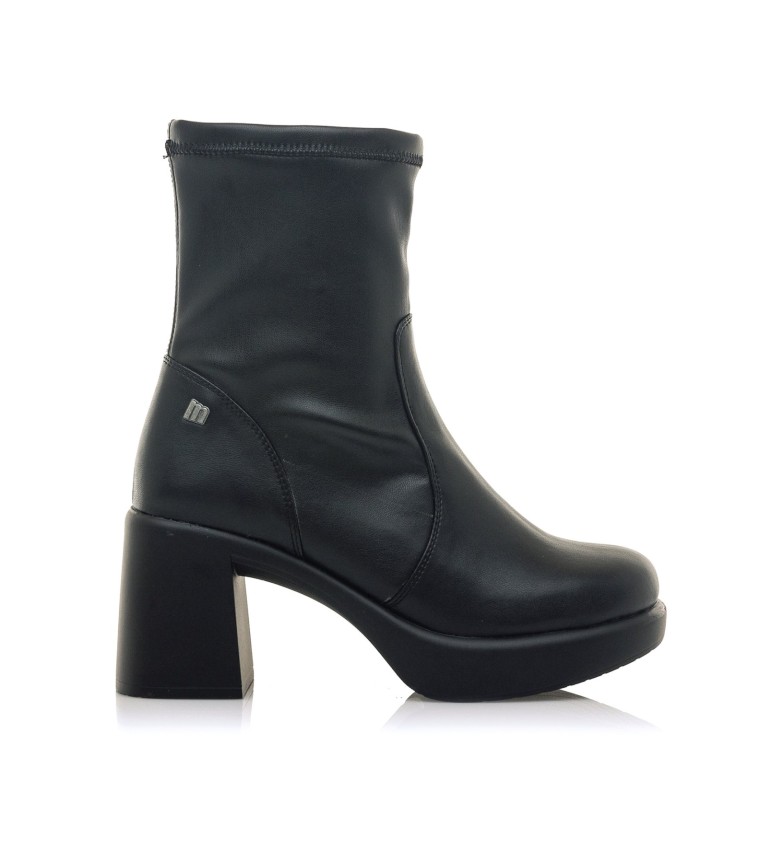Mustang Botines Eliana negro -Altura tacón 6cm-