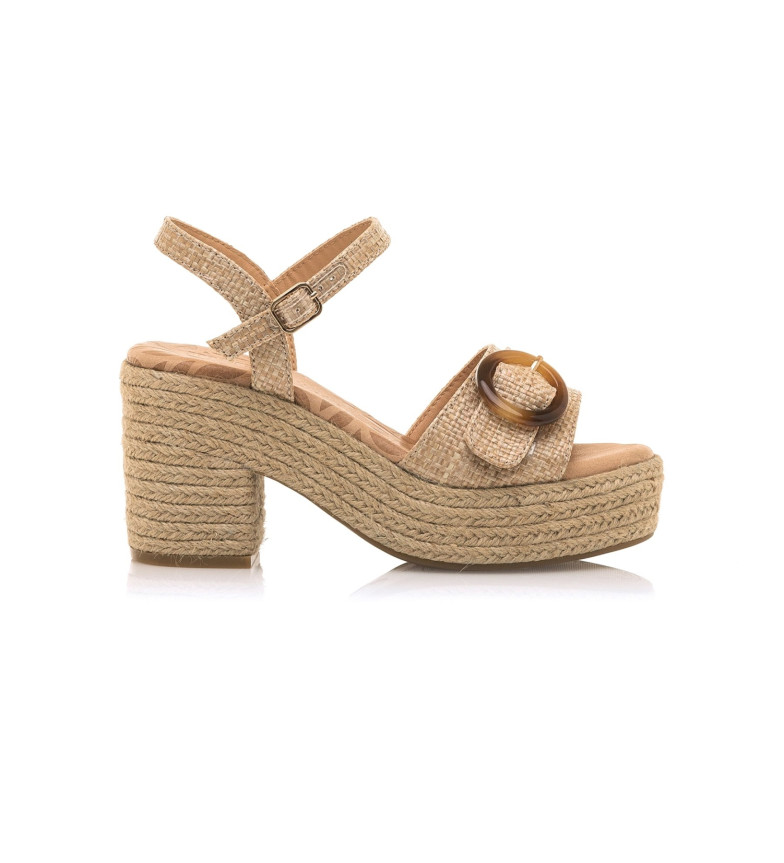 Mustang Sandalias Courtney beige