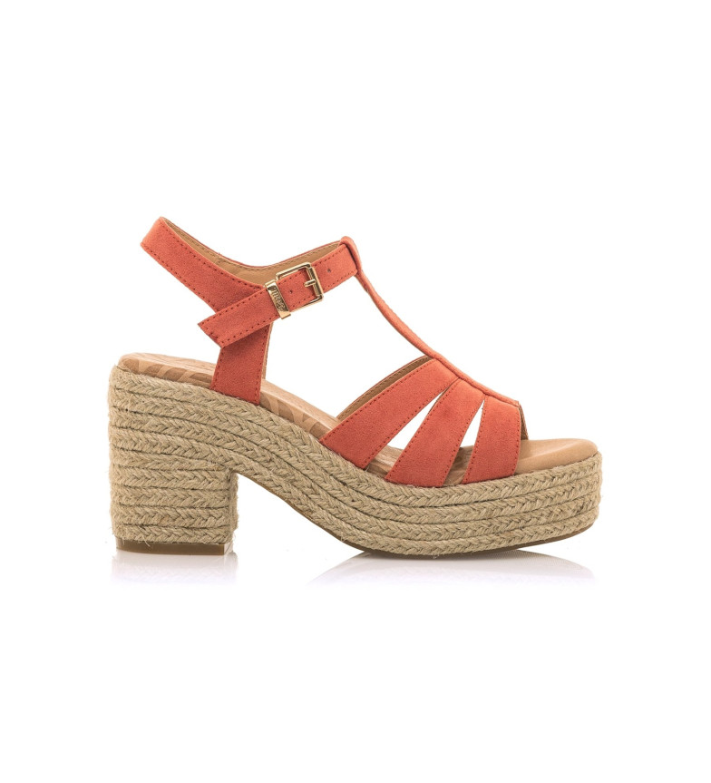 Mustang Sandalias Courtney naranja