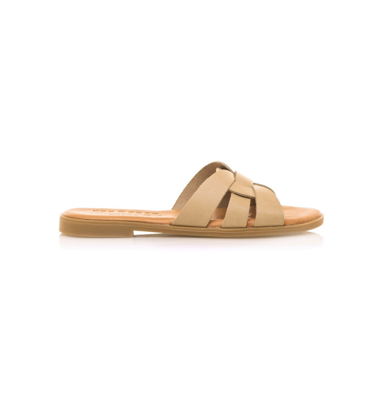 Mustang Sandalias de Piel Maria beige