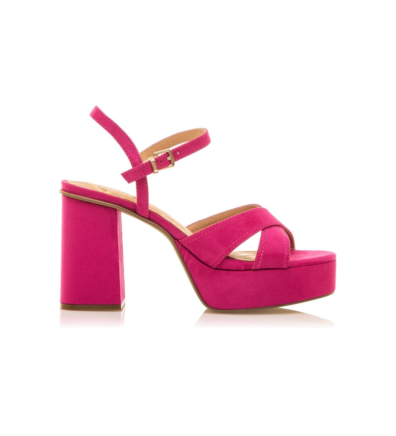 Mustang Sandalias Sindy rosa -Altura tacón 9cm-