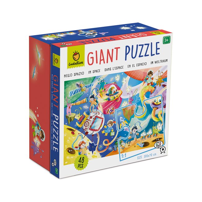 Giant Puzzle: En el espacio Ludattica