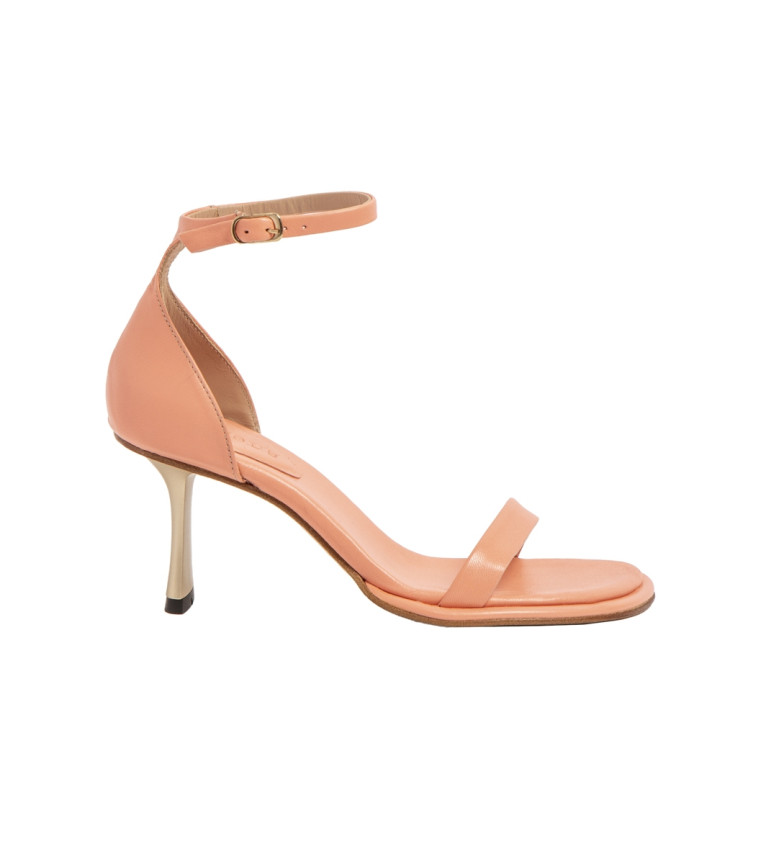 Neosens Sandalias de Piel S3193 Albana rosa -Altura tacón 8cm-