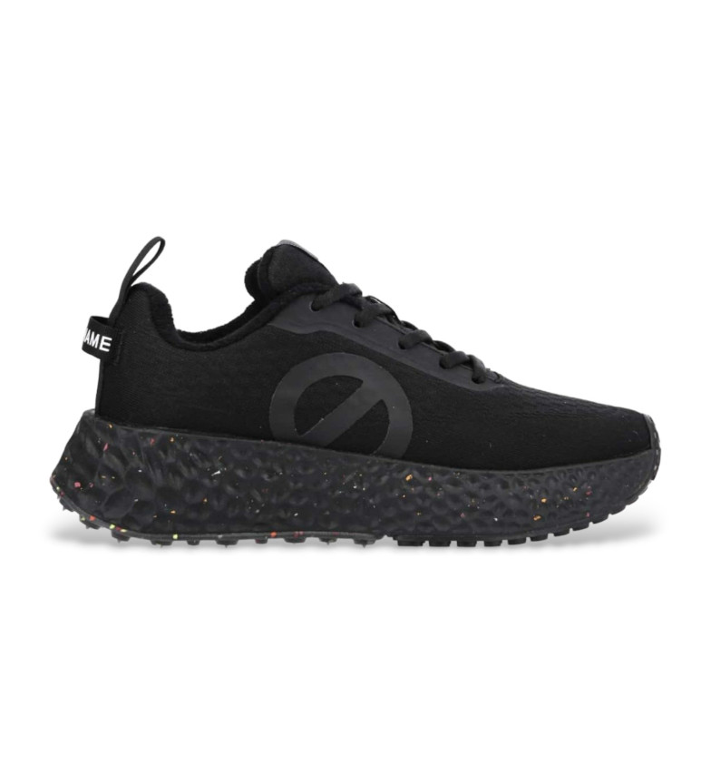 NO NAME Zapatillas de piel Carter Fly negro